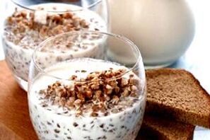 buckwheat with kefir and bread to lose weight 5 kg per week