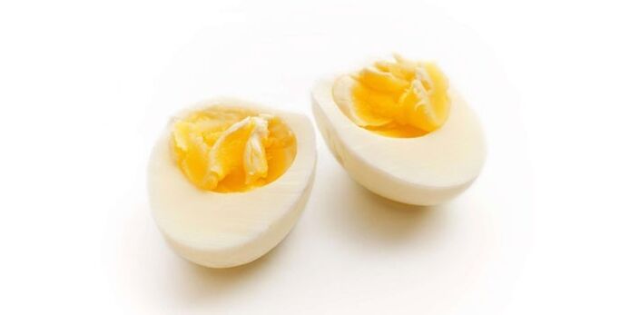 boiled chicken egg for weight loss