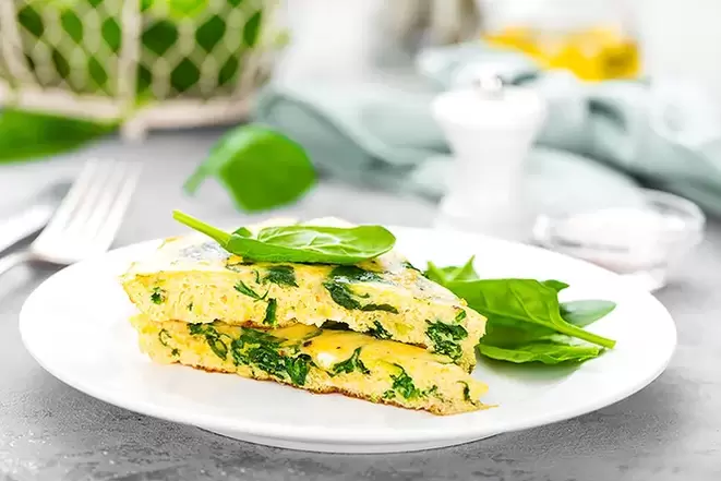 Herb Omelette on a Carb-Free Diet