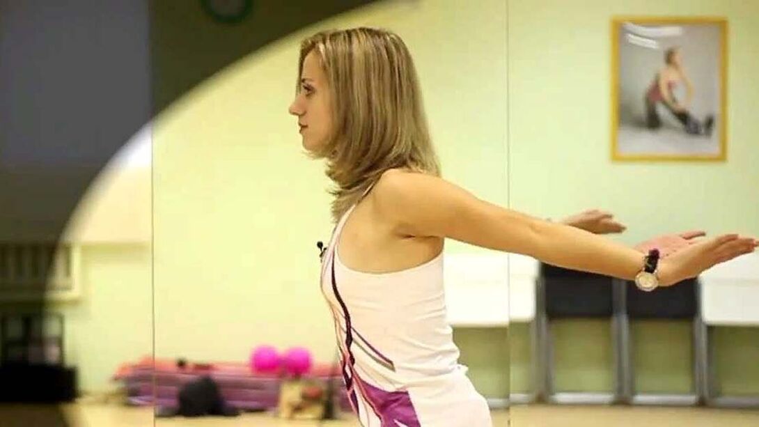 Pulling your arms back will help strengthen the muscles of the shoulder girdle. 